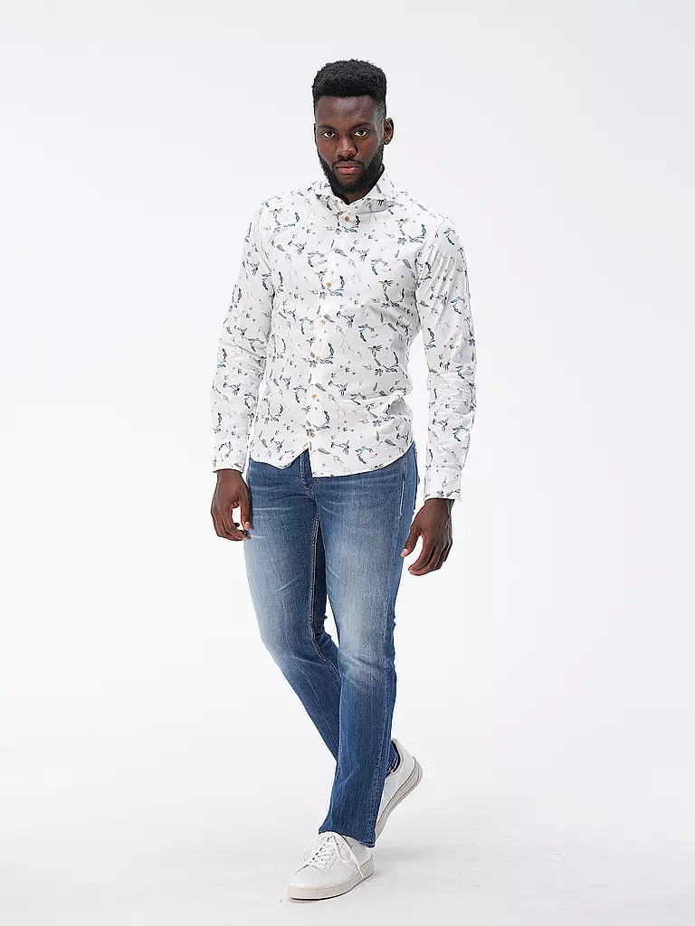 PROFUOMO | Hemd Slim Fit  | weiss