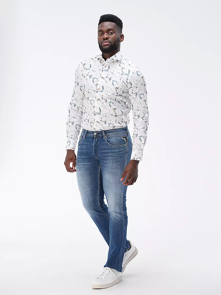 PROFUOMO | Hemd Slim Fit  | weiss