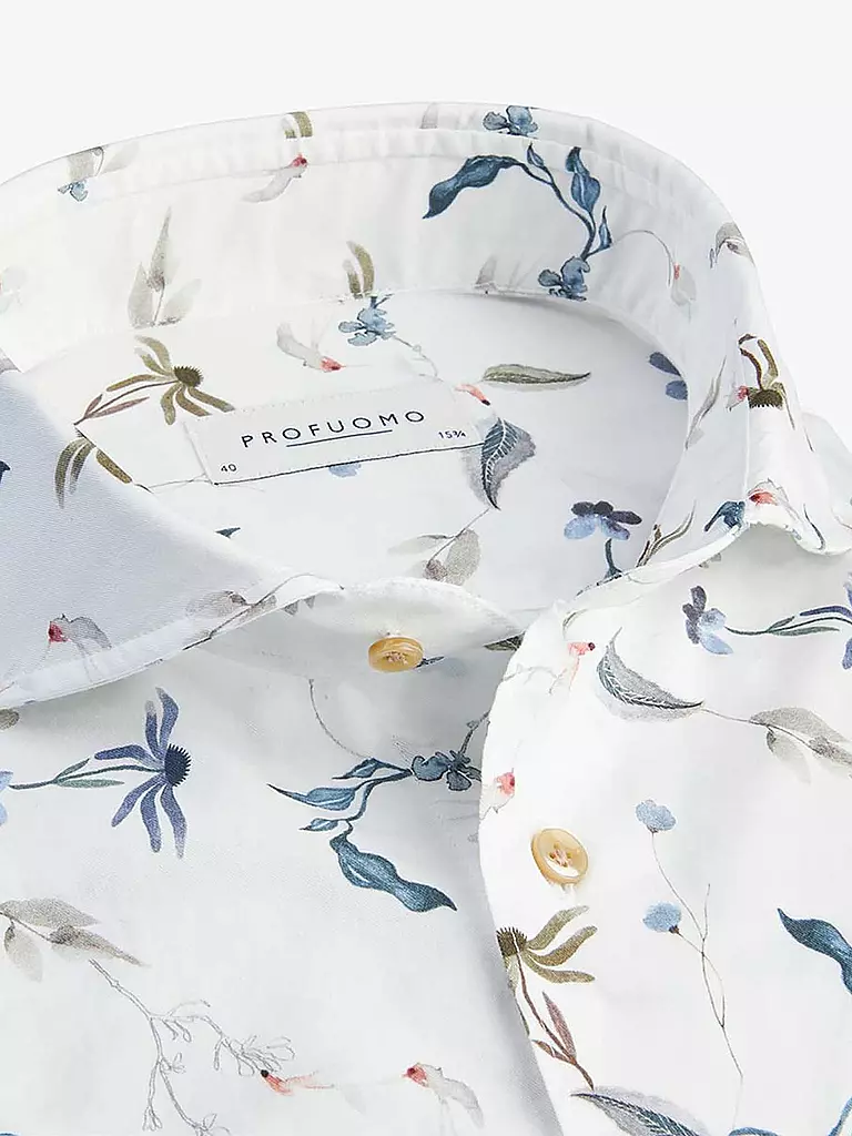 PROFUOMO | Hemd Slim Fit  | weiss