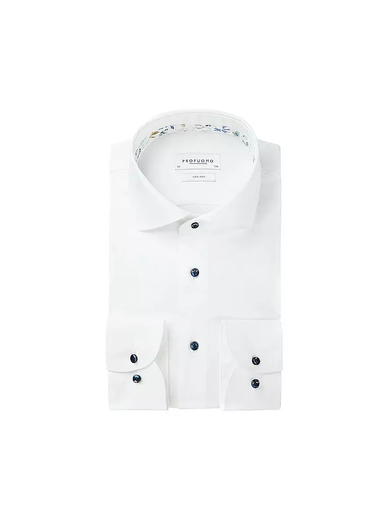 PROFUOMO | Hemd Slim Fit | weiss