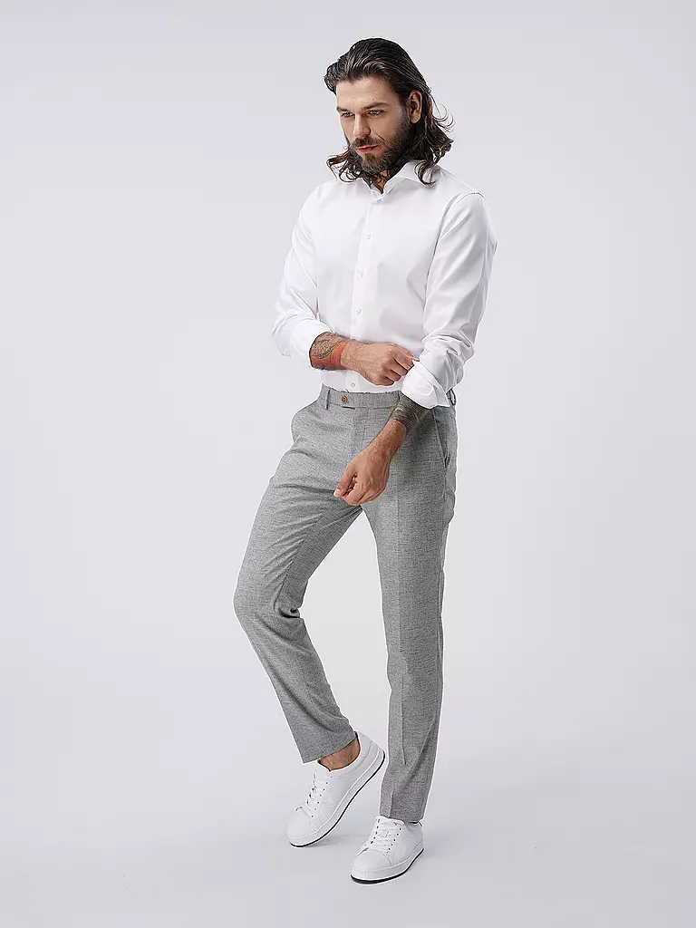 PROFUOMO | Hemd Slim Fit | weiss