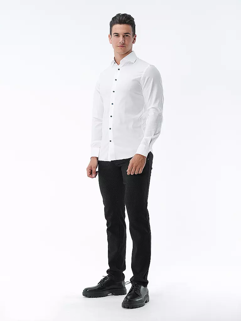 PROFUOMO | Hemd Slim Fit | weiss