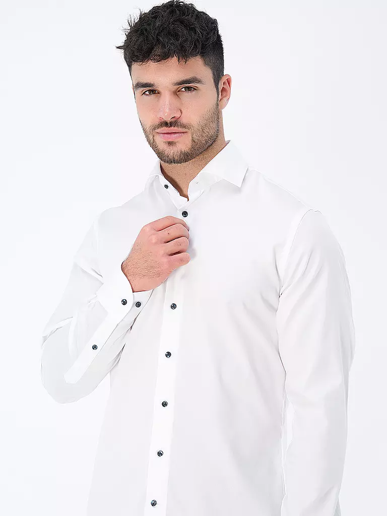 PROFUOMO | Hemd Slim Fit | weiss