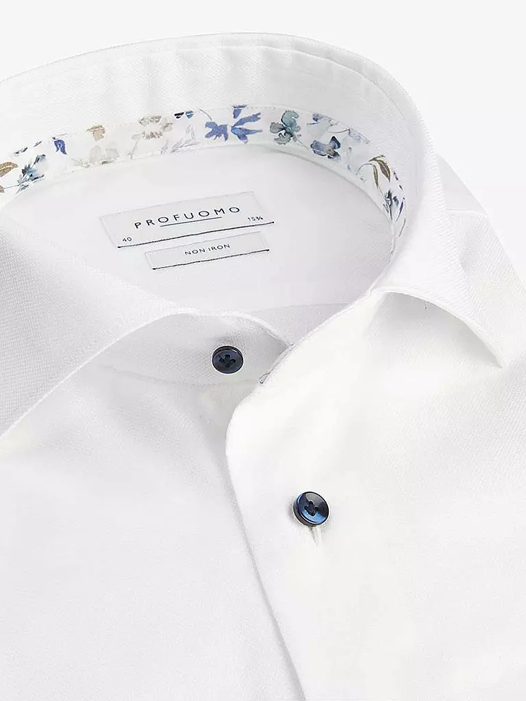 PROFUOMO | Hemd Slim Fit | weiss
