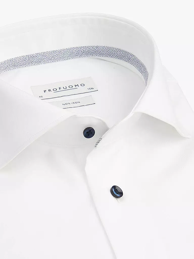 PROFUOMO | Hemd Slim Fit | weiss