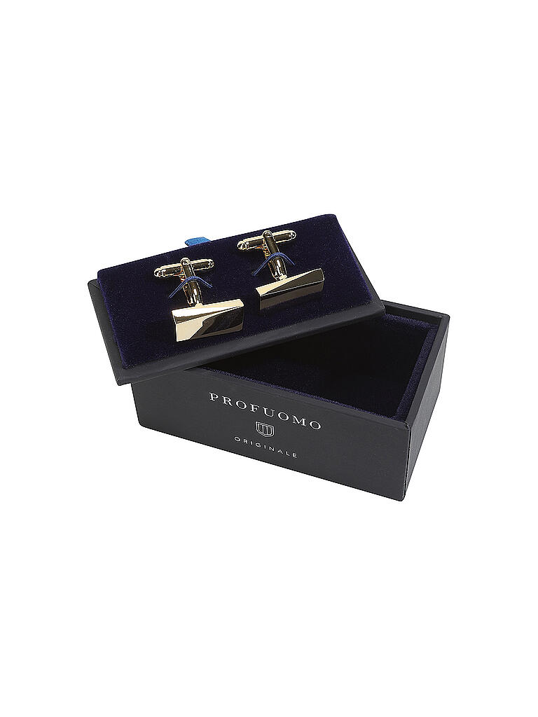 PROFUOMO | Manschettenknöpfe  | gold