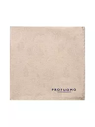 PROFUOMO | Seiden Stecktuch  | camel