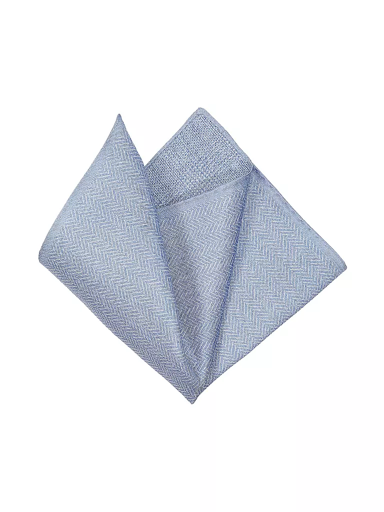 PROFUOMO | Seiden Stecktuch | blau