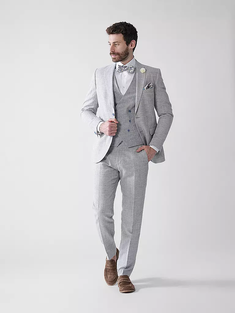 PROFUOMO | Seiden Stecktuch | beige