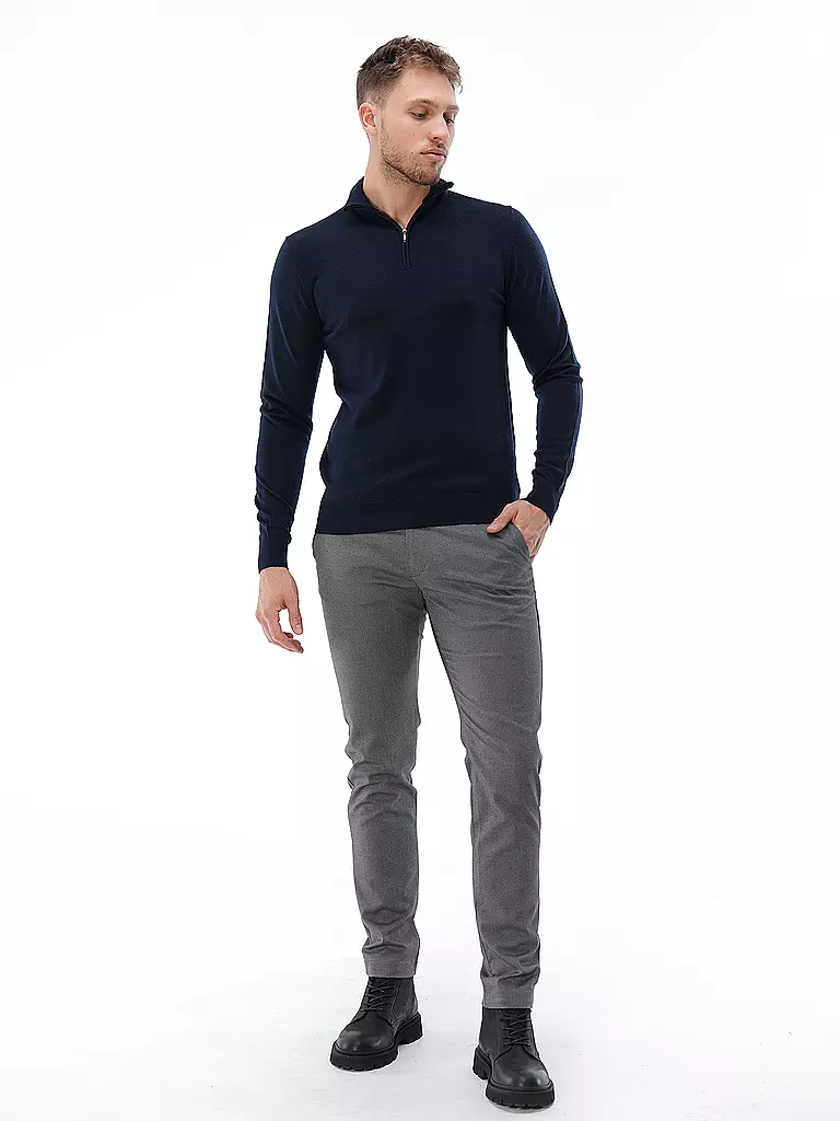 PROFUOMO | Troyer Pullover | dunkelblau