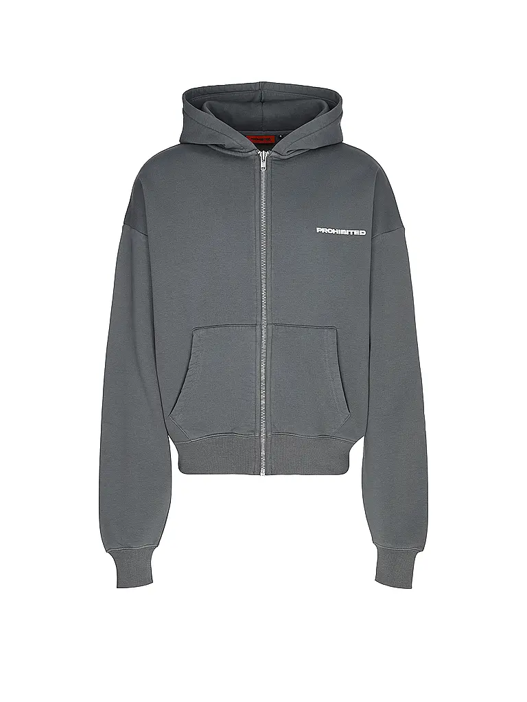 PROHIBITED | Sweatjacke  | grau