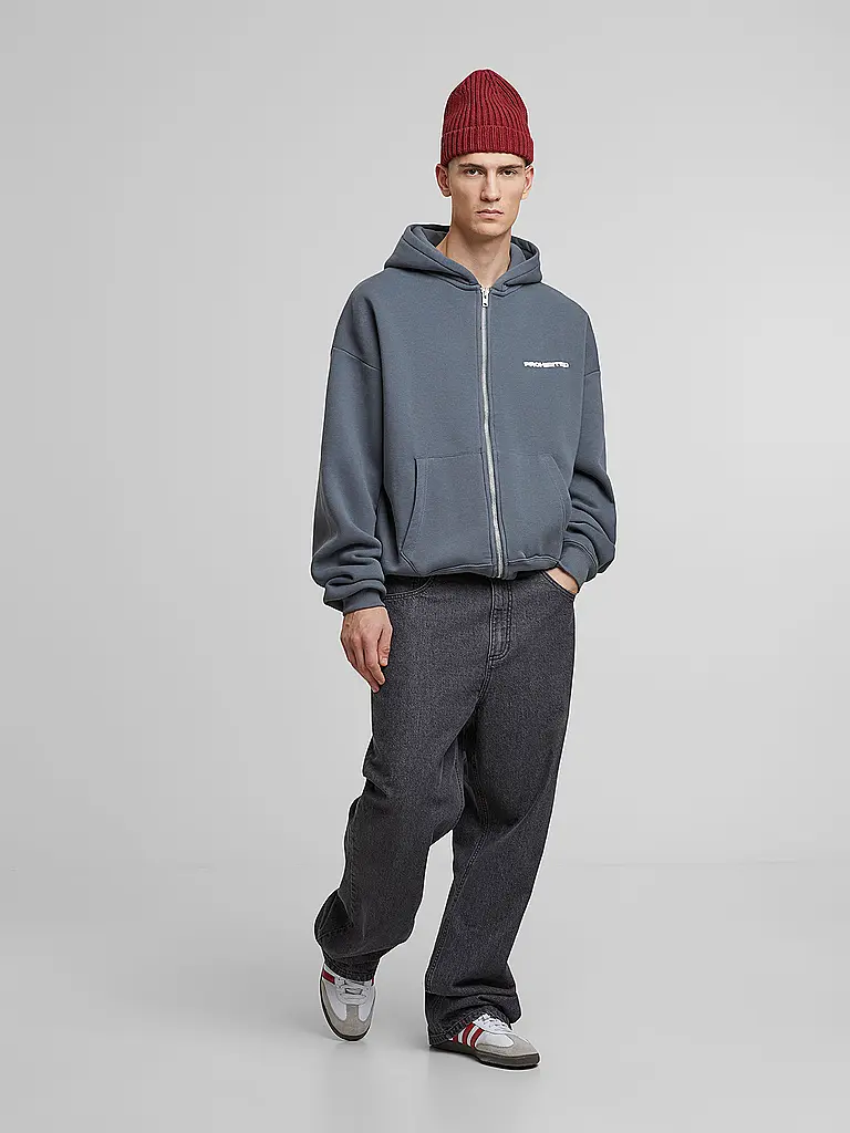 PROHIBITED | Sweatjacke  | grau