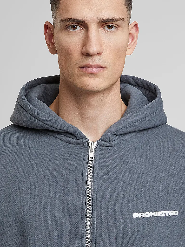 PROHIBITED | Sweatjacke  | grau