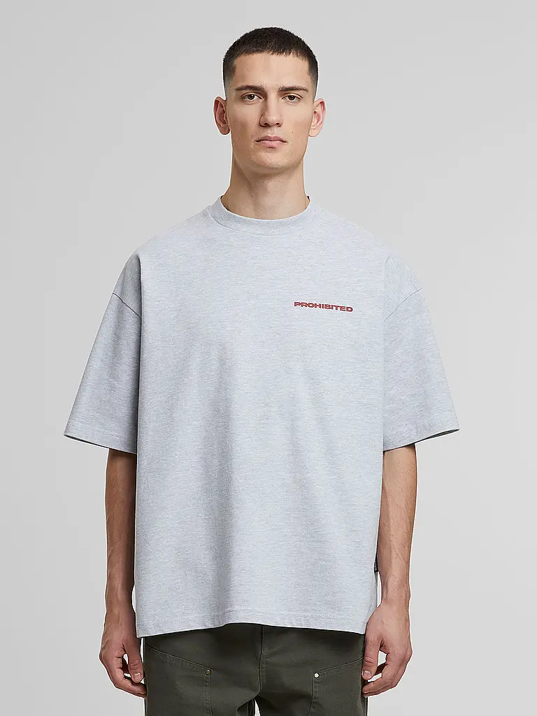PROHIBITED | T-Shirt  | hellgrau