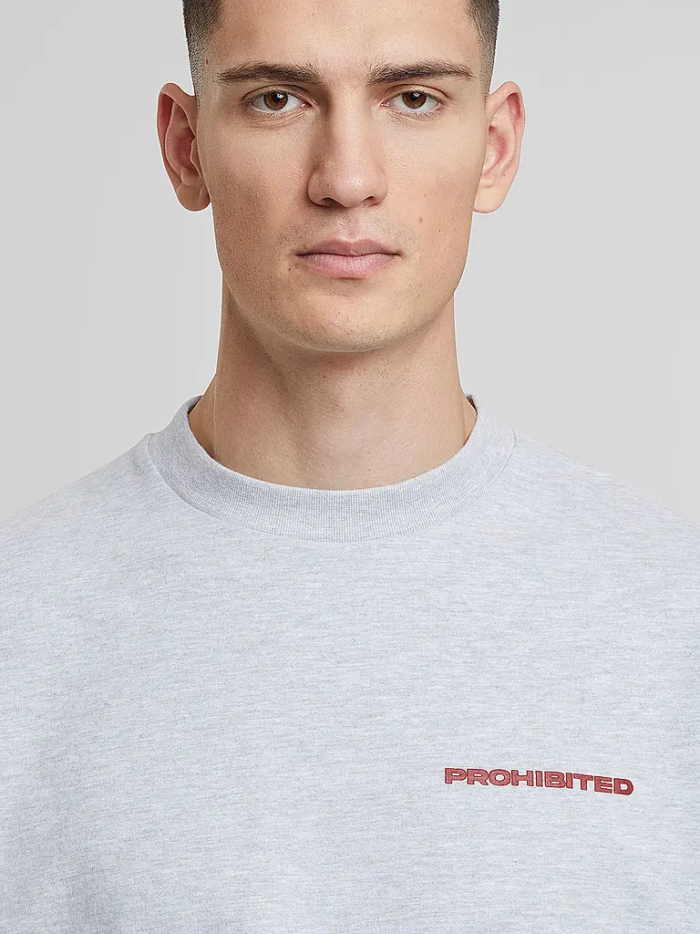 PROHIBITED | T-Shirt  | hellgrau