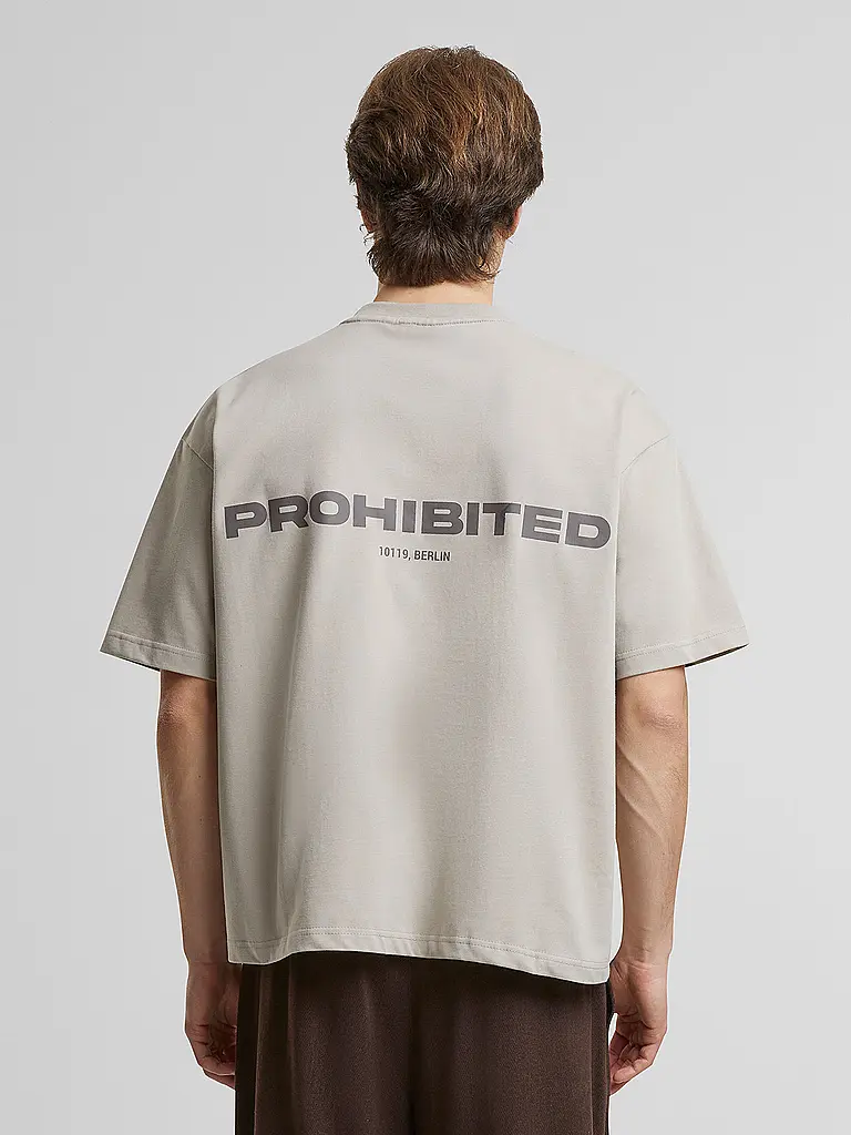 PROHIBITED | T-Shirt  | beige