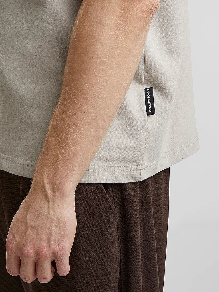 PROHIBITED | T-Shirt  | beige