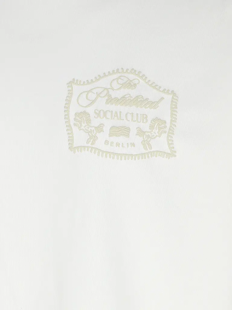 PROHIBITED | T-Shirt LOWKEY VINTAGE | Weiss
