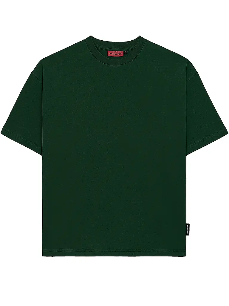 PROHIBITED | T-Shirt Oversized Fit | dunkelgrün