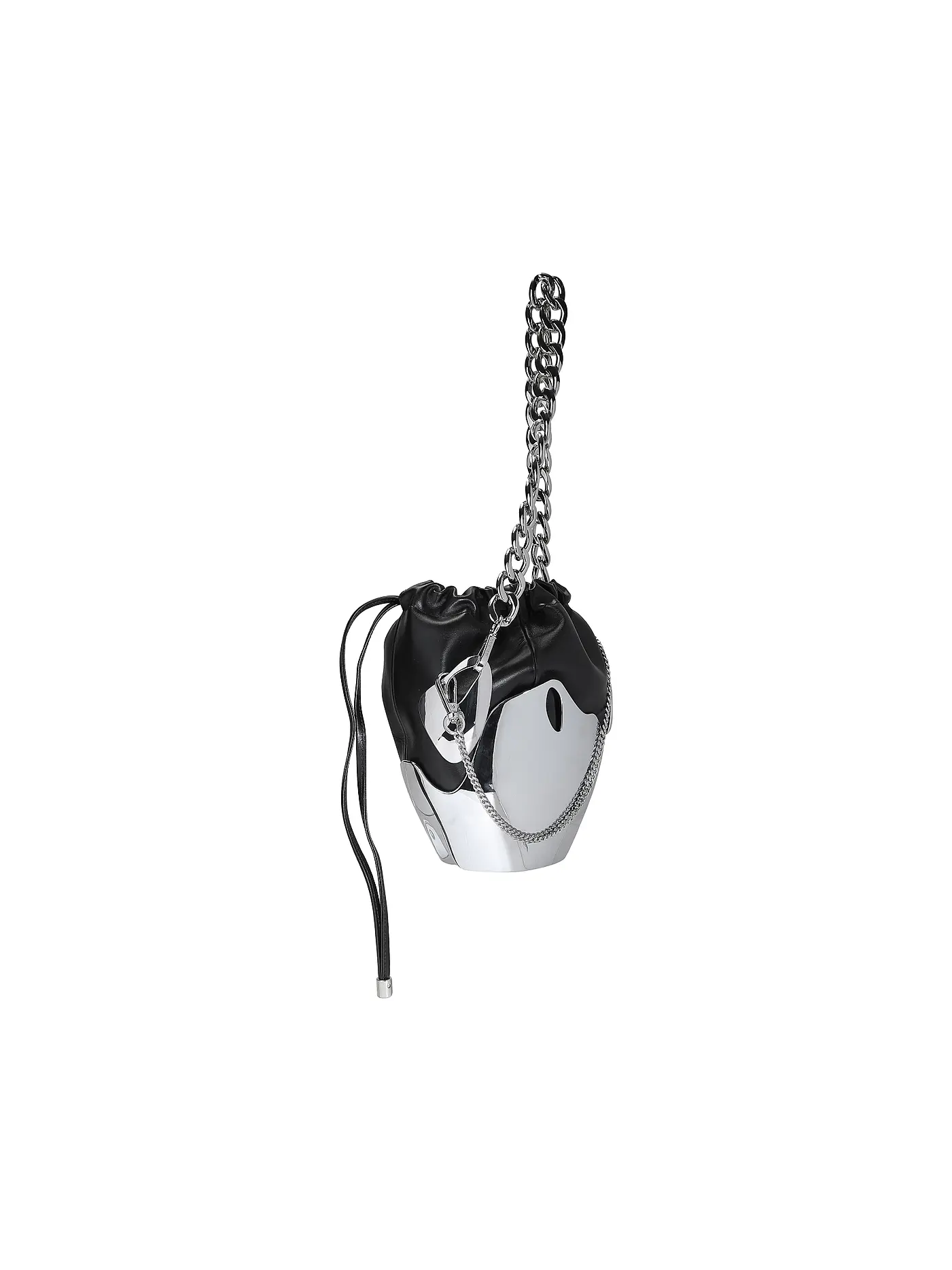 PUBLISHED BY | Ledertasche - Bucket Bag  | schwarz