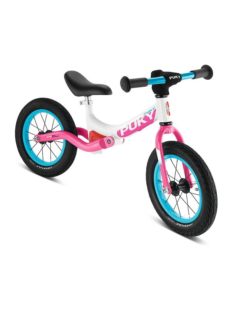PUKY | Kinder Laufrad mit Federung LR Ride  weiß/pink 4083 | keine Farbe