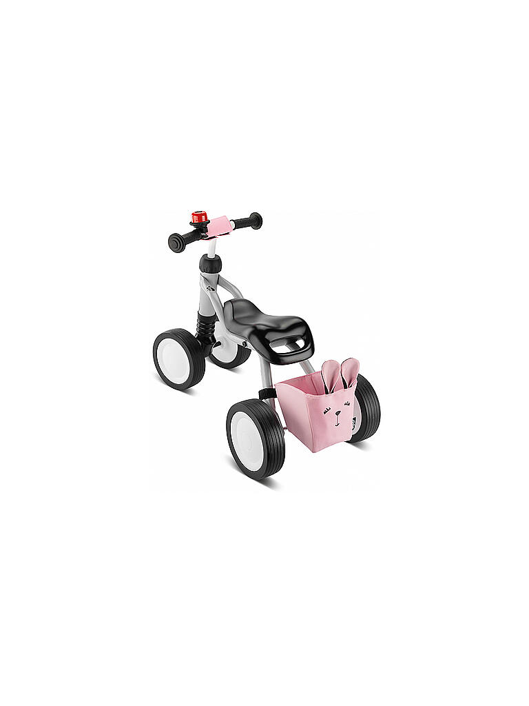 PUKY | Rutschfahrzeug Pukylino mit Tasche/Glocke Grey Bunny | grau
