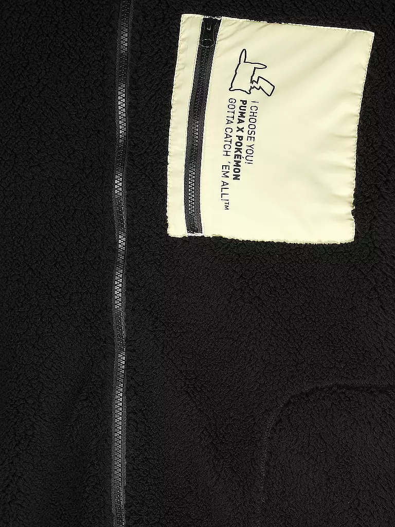PUMA | Jacke in Felloptik PUMA X POKEMON  | schwarz