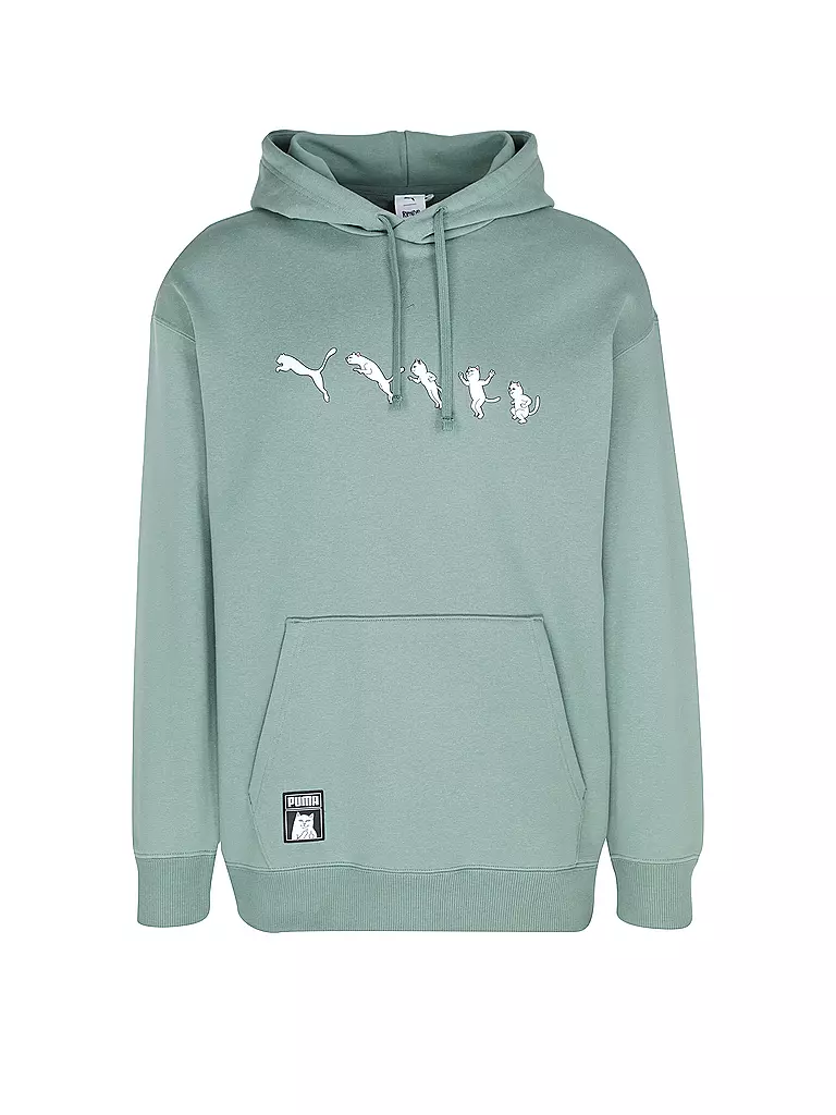 PUMA | Kapuzensweater - Hoodie PUMA X RIPNDIP | hellgrün