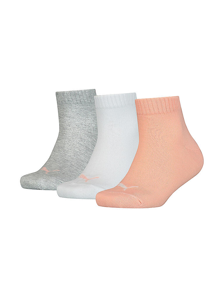 PUMA | Mädchen Sneakersocken 3er Pkg Coral Combo | rosa