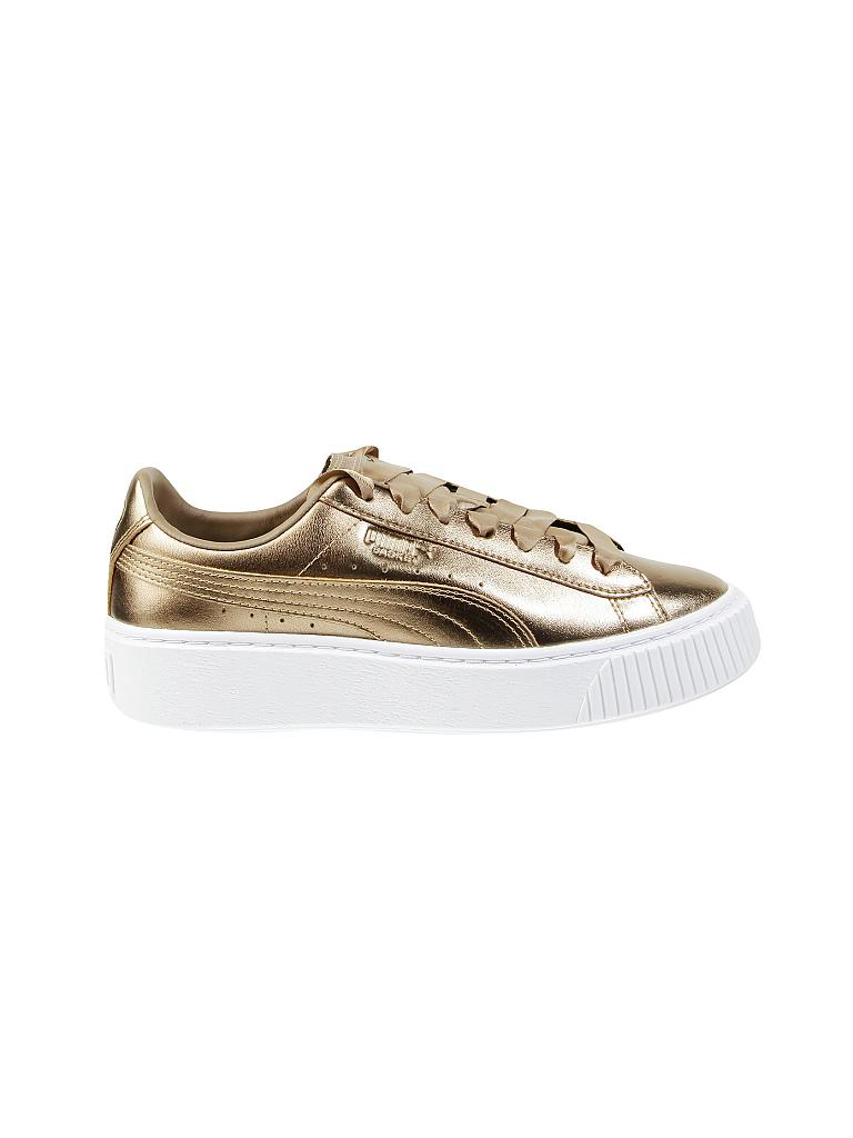 puma sneaker mit gold