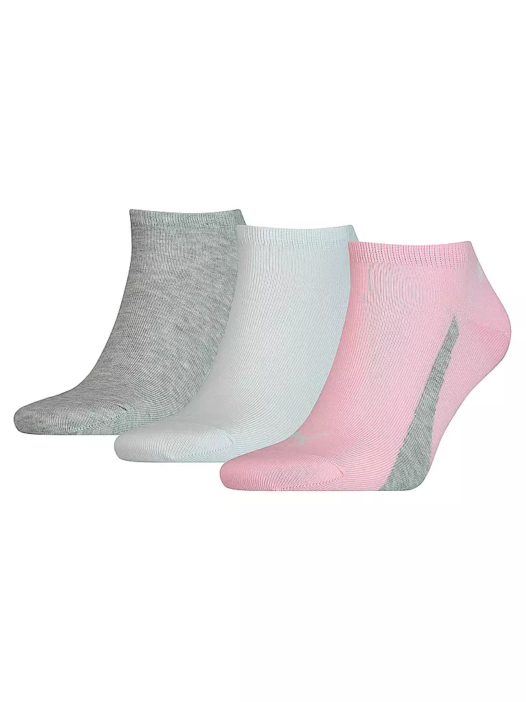 PUMA | Sneaker Socken 3er Pkg basic pink  | rosa