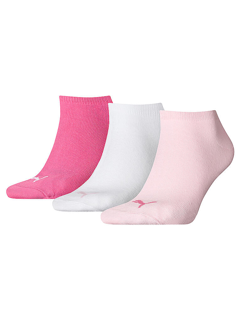 PUMA | Sneakersocken 3er Pkg pink lady | pink