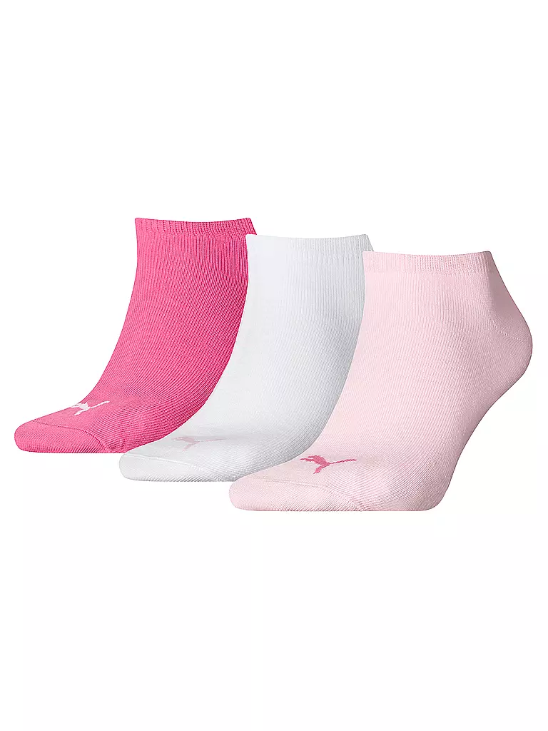 PUMA | Sneakersocken 3er Pkg pink lady | pink