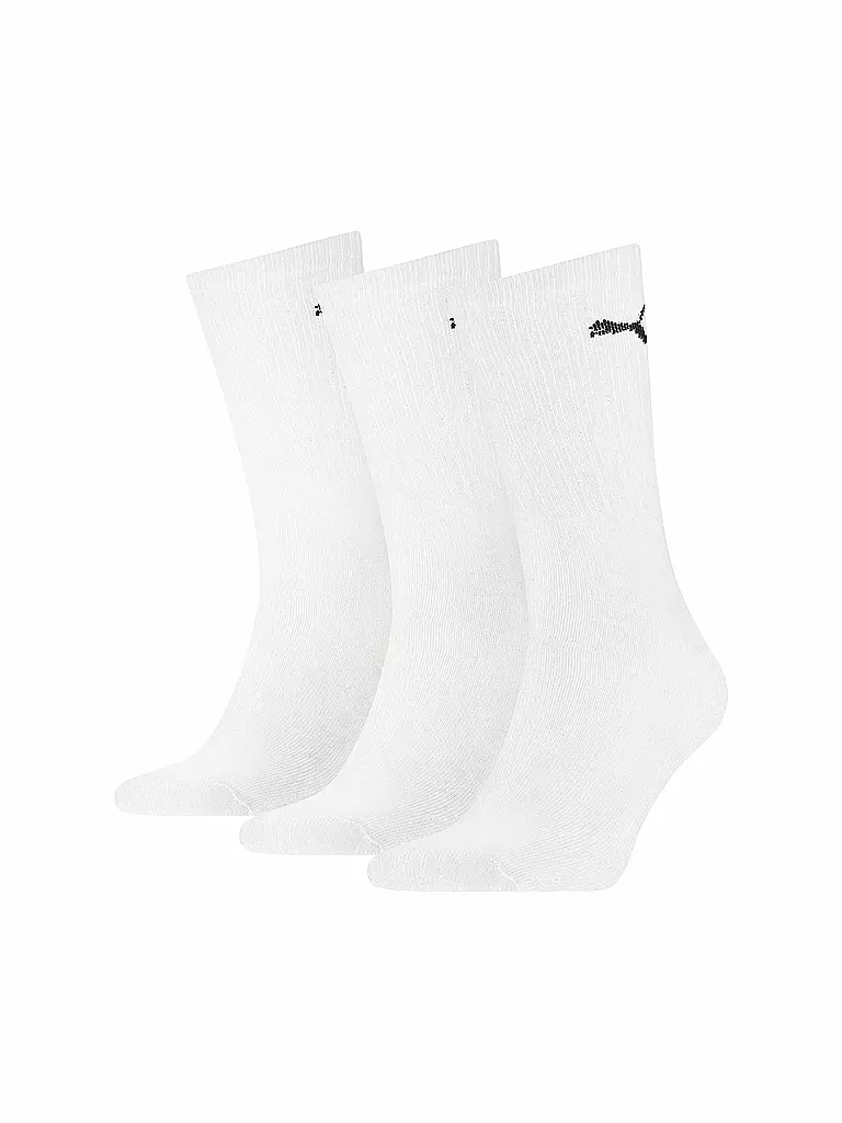 PUMA | Sportsocken 3-er Pkg. white | weiss