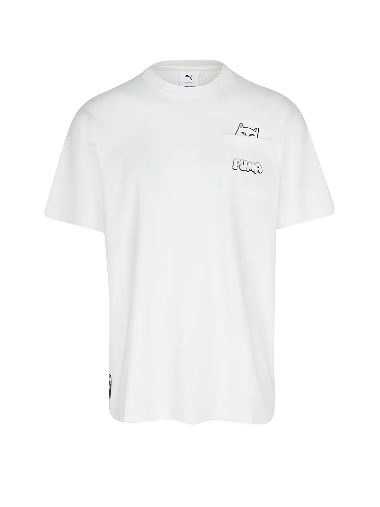 PUMA | T-Shirt  PUMA X RIPNDIP | creme