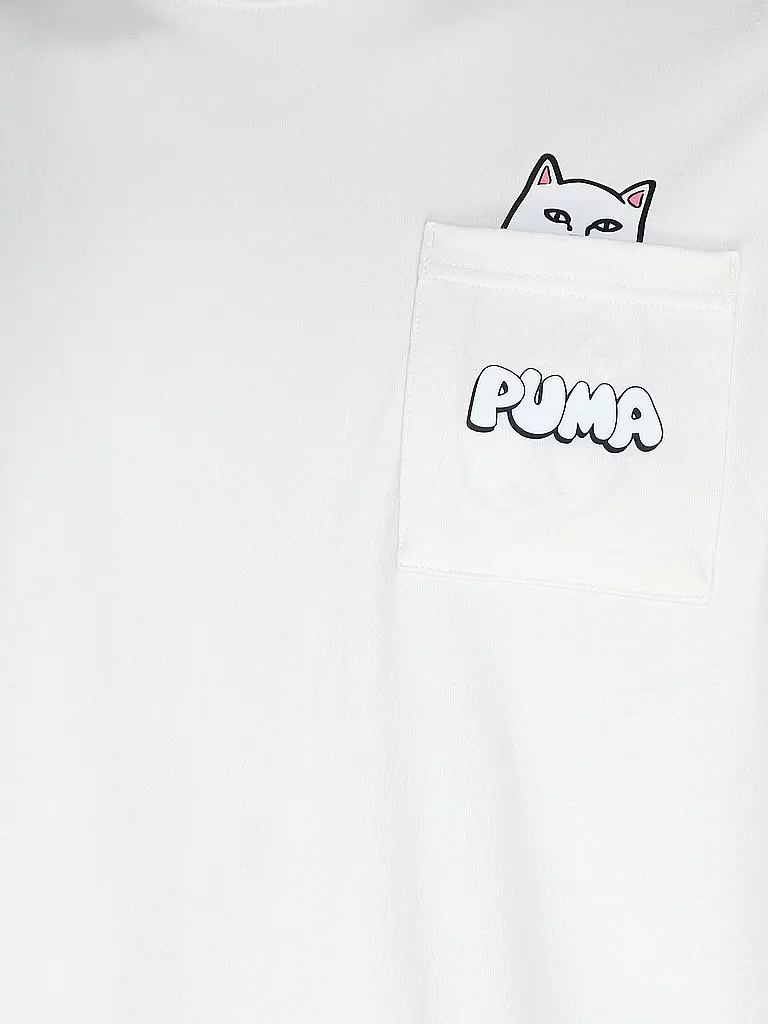 PUMA | T-Shirt  PUMA X RIPNDIP | creme