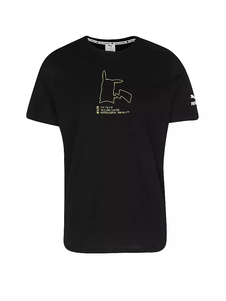 PUMA | T-Shirt POKEMON | schwarz
