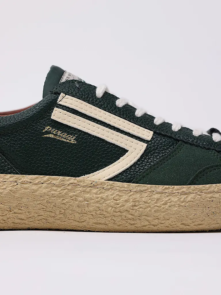 PURAAI | Sneaker 1.01 VINTAGE | dunkelgrün