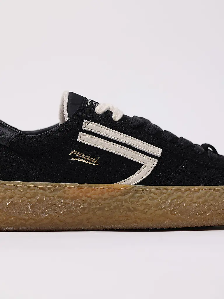 PURAAI | Sneaker 1.01 VINTAGE | schwarz