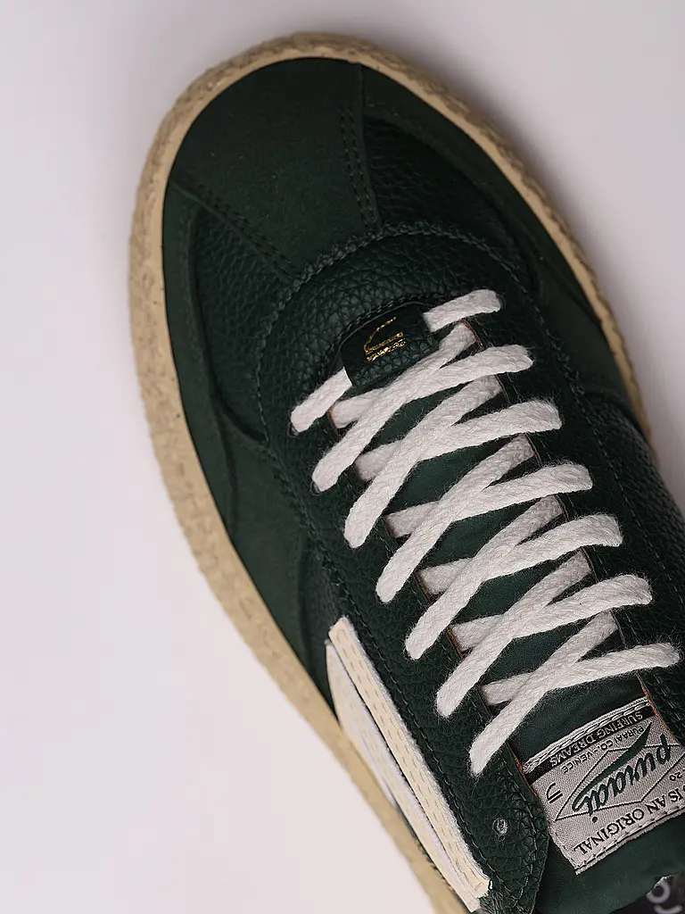 PURAAI | Sneaker 1.01 VINTAGE | dunkelgrün