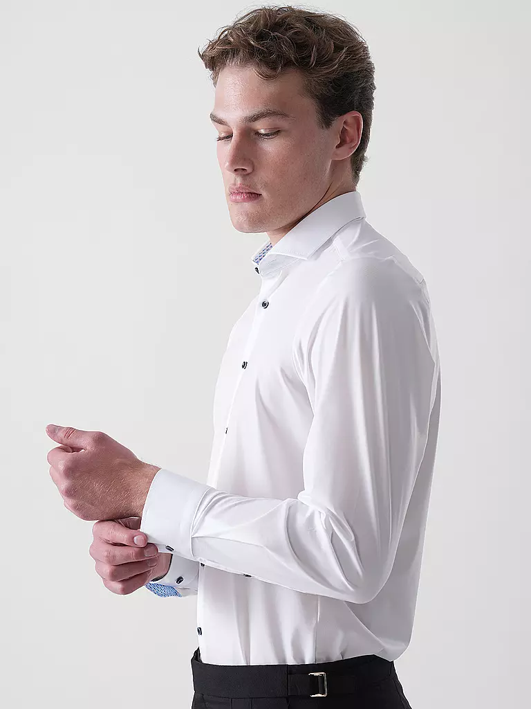 PURE | Businesshemd Slim Fit | weiss