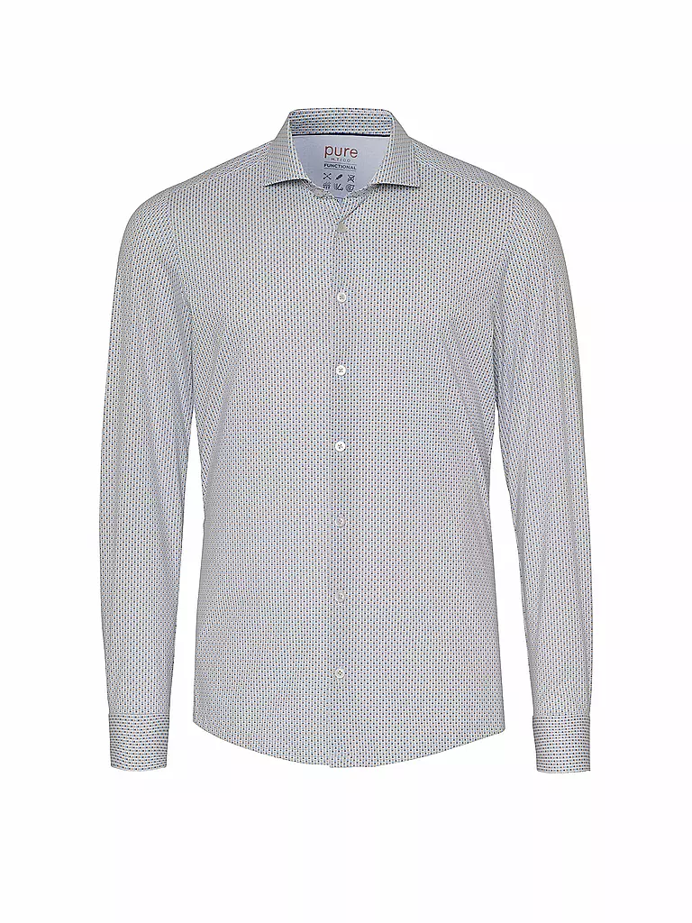 PURE | Hemd Slim Fit  | beige
