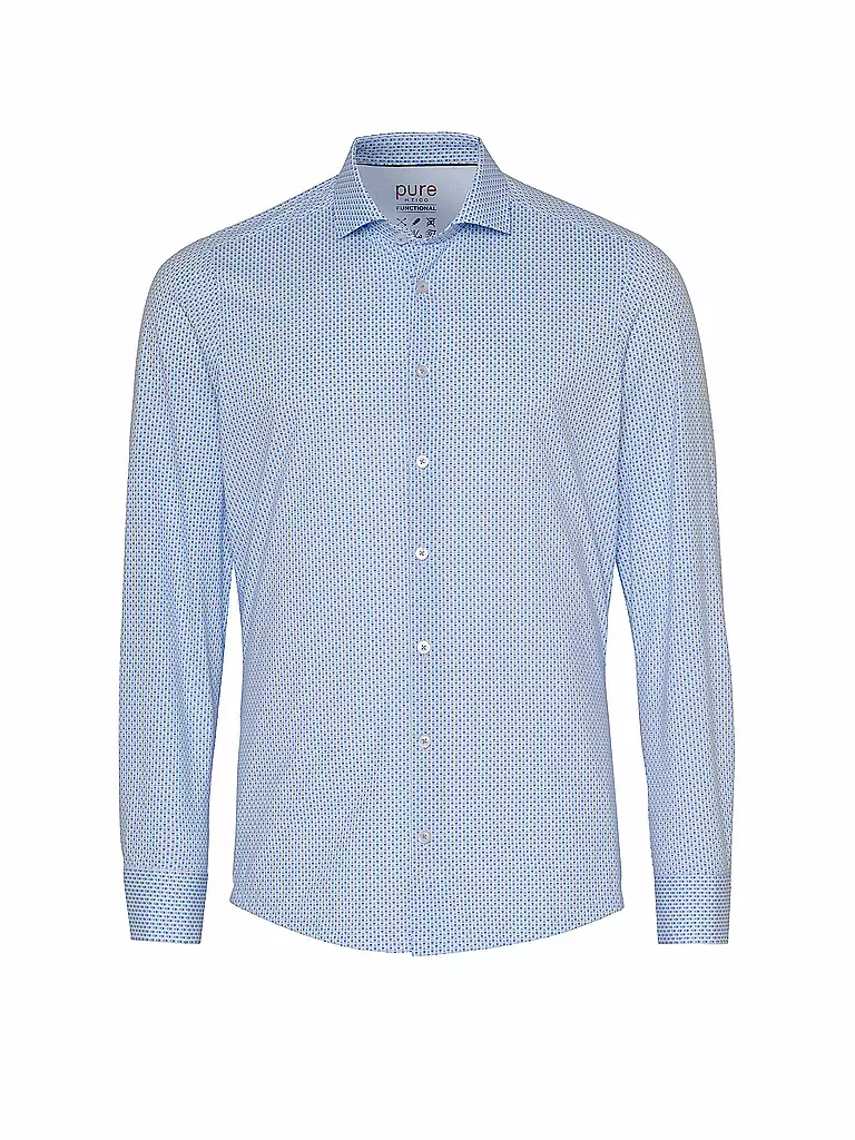 PURE | Hemd Slim Fit  | hellblau
