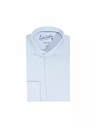 PURE | Jerseyhemd Slim Fit  | blau