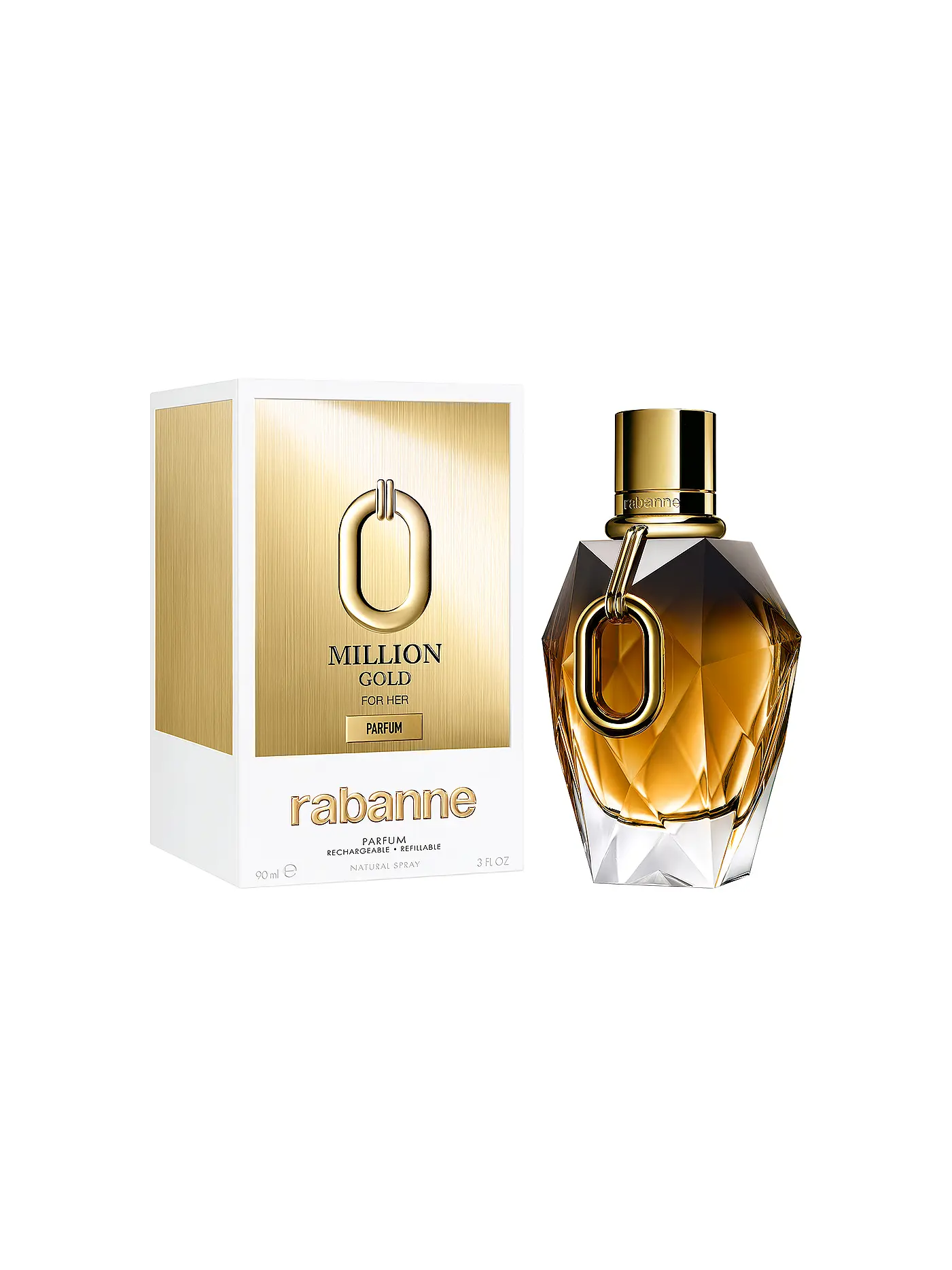RABANNE | Million Gold For Her Parfum Parfum refillable 90ml  | keine Farbe