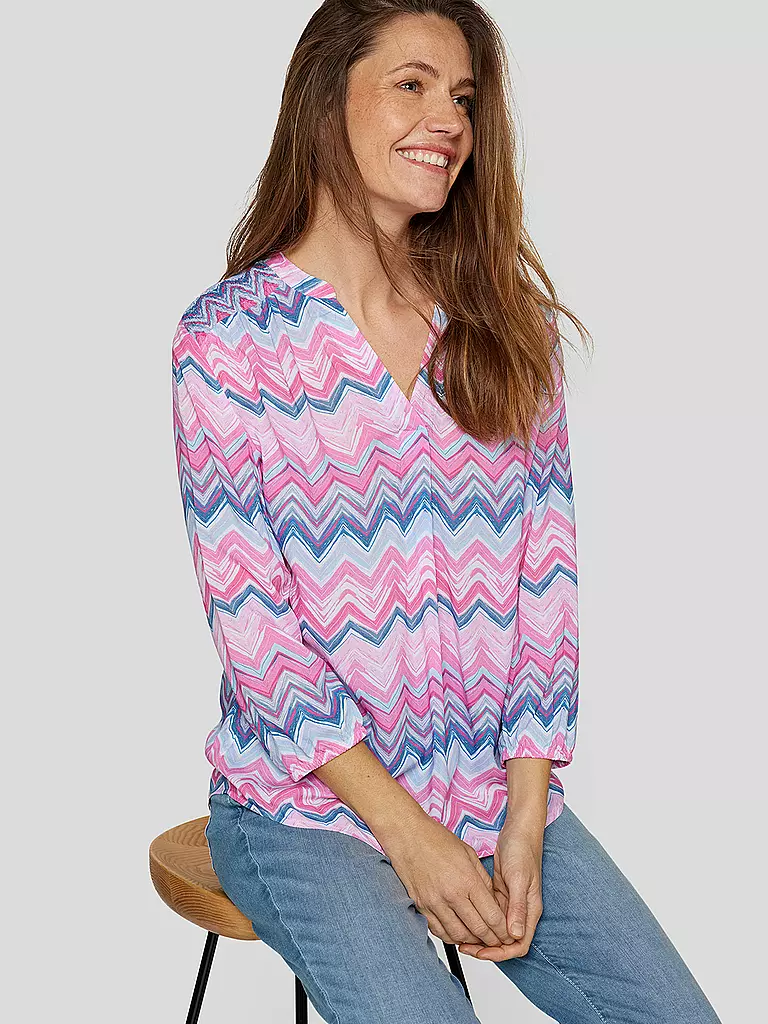 RABE | Blusenshirt  | rosa