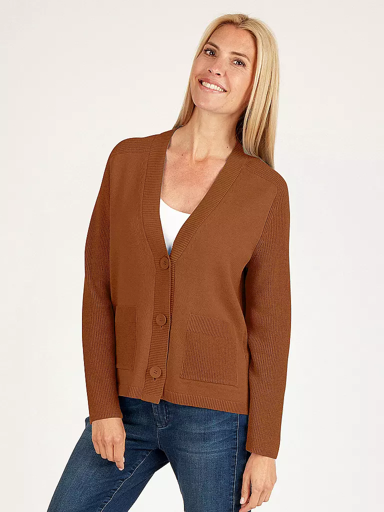 RABE | Cardigan | braun