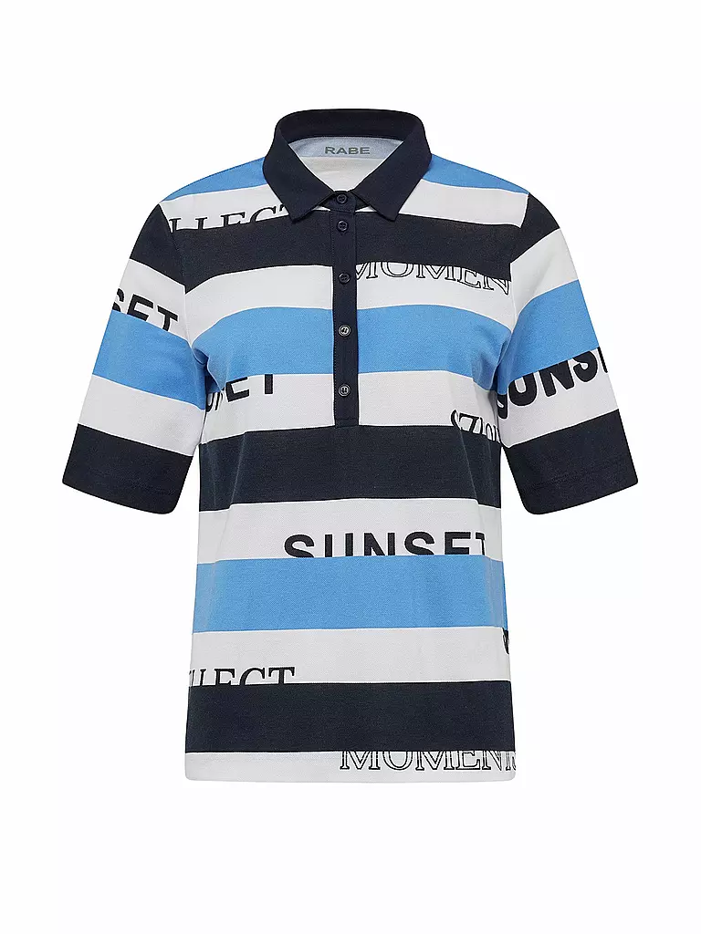 RABE | Poloshirt  | blau