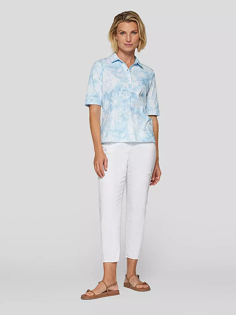 RABE | Poloshirt  | hellblau