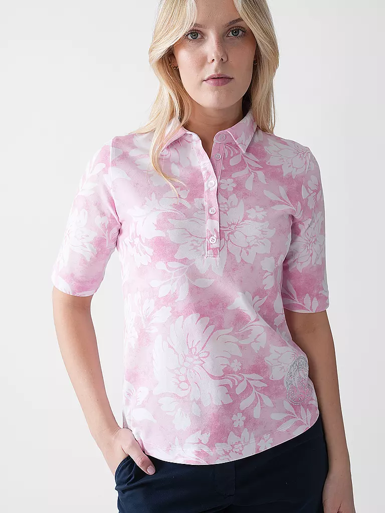 RABE | Poloshirt  | rosa